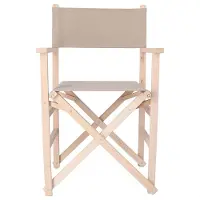 Wellhome Regisseursstoel Zonsondergang Afwerking Zonder Vernis Stenen Canvas 51x46x86 Cm