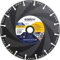 Edelco Db Supersnelle Universele Diamantschijf 230x22 Mm