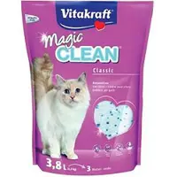 Vitakraft Magic Clean Silice 3.8l1.7kg Kattenbakvulling 8 Eenheden