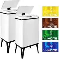 Wellhome Slimme Prullenbakken 40l 2 Eenheden