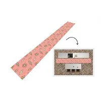 KitchenYeah Keukenloper - Keukenmat - Patronen - Bloemen - Bladeren - 400x50 cm - Keuken vloerkleed