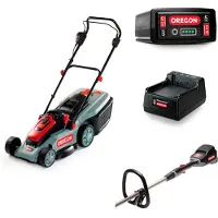 Oregon Lm300 St275 Grasmaaier En Grastrimmer Set Met Accu En Lader