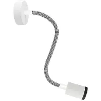 Creative Cables Flex 30 Mini-spot Gu1d0 Flex 30 Wand-en Plafondlamplamp: Met Lampafwerking: Mat Wit