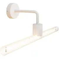 Creative Cables Esse14 Metalen Wandlamp Met Gebogen Arm En Gloeilamp