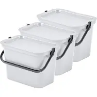 Wellhome Moda 5l Recyclebak 3 Eenheden