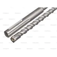 Destructiontools SDS Max bits/betonboren Ø 18mm x 540mm - 4-snijder met stofafvoerkanaal