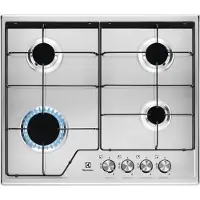 Electrolux KGS6424BX - Ingebouwd Gaskookplaat 60 cm - 4 zone(s) - Roestvrijstaal