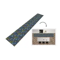 KitchenYeah Keukenloper - Keukenmat - Katten - Sneeuw - Kerstbal - Patronen - 360x60 cm - Keuken vloerkleed