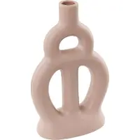 Beliani KOZANI - Bloemenvaas - Beige - Keramiek