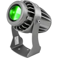 Eurolite LED IP PST-10W grün LED-pinspot Aantal LEDs: 1 10 W Zwart