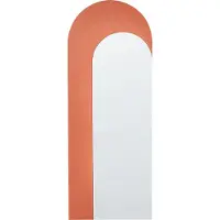 Beliani GROISES - Wandspiegel - Oranje - Glas