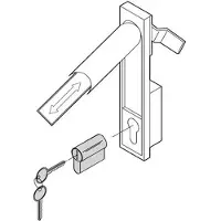 Schroff PROLINE Cilinderslot