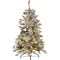 Beliani TATLOW - Kerstboom - Groen - 120 cm - PVC