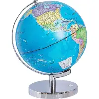 Beliani STANLEY - Globe - Blauw - Synthetisch materiaal