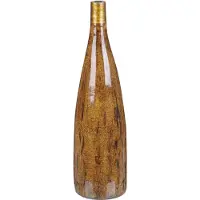 Beliani BURGOS - Bloemenvaas - Bruin - 13 cm - Terracotta