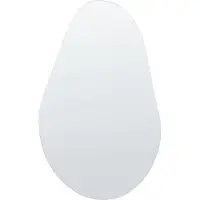 Beliani AUBAGNE - Wandspiegel - Zilver - Glas