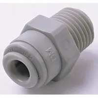 Ich-zapfe Adapter 3/8" Schroefbaar (buitendraad) 3/8" Plug