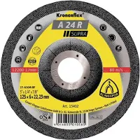 Klingspor Afbraamschijf | D230xS6mm | gebogen staal | gat 22,23 mm | 10 stuks - 13433 13433
