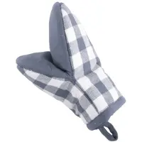Tiseco Keukenhandschoen Home Studio Gingham Blue (Set van 2)