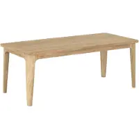 DTP Home Dining table Forte rectangular,76x175x90 cm, teakwood natural