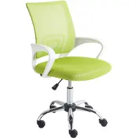 Beliani SOLID - Bureaustoel - Limegroen - Polyester