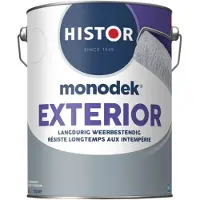 Histor Monodek Exterior Muurverf Mat RAL 9010 | Zuiver Wit 5L
