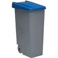 Wellhome Gesloten Recyclecontainer + 3 Vuilniszakken Met 110l 42x57x88 Cm 10 Eenheden