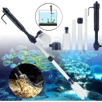 Bedee Aquariumreiniger - Elektrische waterververser - Zandwasser - Verstelbare hoogte - Verwijdert bodemvuil - Kan worden gebruikt als hevel om water te verversen