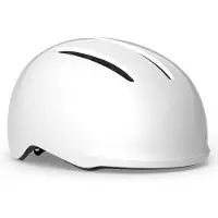 Met Vibe Fietshelm Mannen & Vrouwen – Fietshelm E-Bike Volwassenen – Elektrische Fiets – Stadsfiets – Maat L (58-61cm) – White (Wit)