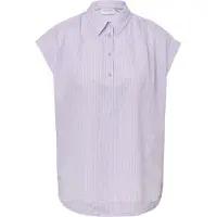 Comma casual identity Blouse lila / offwhite