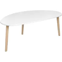 Beliani FLY - Salontafel - Wit - 45 x 120 cm - MDF