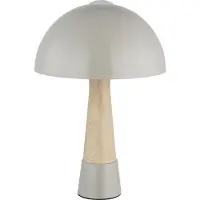 Globo Unieke tafellamp Paulin Ø 25cm grijs