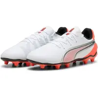 Puma Sportschoen 'King Match' donkeroranje / zwart / wit