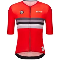 Santini - UCI World Champion Jersey - Fietsshirt XS, rood