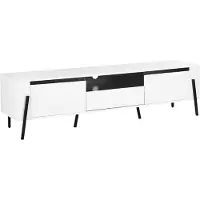 Beliani BLACKPOOL - TV-meubel - Wit - Vezelplaat