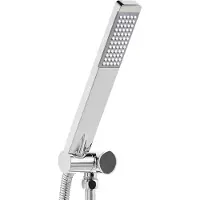 Beliani CHILAPA - Handdouche - Zilver - Messing