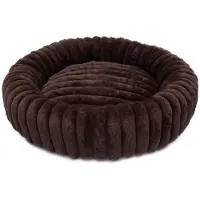Nordic Paws - Ripple Comfort Dogbed - Espresso - M