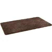Flamingo Orthopedische hondenkussen – Orthopedisch benchkussen – Extra luxe hondenkussen 116 x 69 cm – Pure luxe met memory foam – Kussen Weimar Rechthoekig Bruin XL