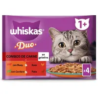 Whiskas Duo Natvoer Voor Katten 13x4x85g