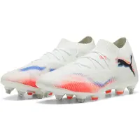 Puma Voetbalschoen 'Future 8 Match' blauw / oranje / zwart / wit