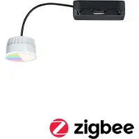 Paulmann 92452 LED-plafondlamp, LED-inbouwlamp LED LED vast ingebouwd 6 W Satijn