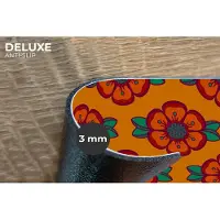 KitchenYeah Placemats - Rozen - Retro - Design - Vintage look - Hittebestendig - Anti- Slip - Onderlegger - Afneembaar - 45x30 cm - 6 stuks