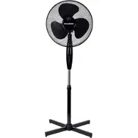 Hausberg - Statiefventilator – 16 inch – 3 Snelheden – Staande Ventilator – Verstelbare Hoogte – 65 dB – 40-55W –