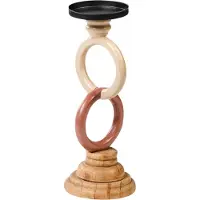 Beliani WATERFORD - Kaarshouder - Meerkleurig - IJzer/Hout