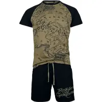 The Lord Of The Rings Pyjama - Rohan And Gondor - S tot 3XL - voor Mannen - meerkleurig | Maat L