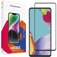 Accezz Gehard Glas Full Cover Screenprotector voor de Samsung Galaxy A52(s) (5G/4G) / A53