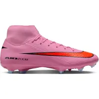 Nike Zoom Mercurial Superfly 10 Academy Gras / Kunstgras Voetbalschoenen (MG) Roze Felrood Lichtblauw