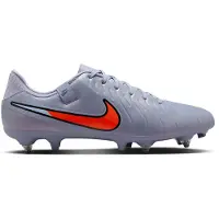 Nike Tiempo Legend 10 Academy IJzeren-Nop Voetbalschoenen (SG) Anti-Clog Lichtblauw Felrood Zwart