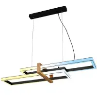 Briloner Hanglamp 4768015, dimbaar, zwart, Woon-/ Eetkamer, metaal, Modern