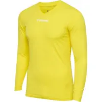 Hummel Functioneel shirt 'Essential' geel / wit